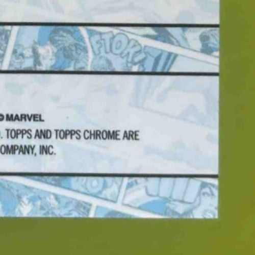 2024 Topps Chrome Marvel Sapphire Hulk #43 - Non-Sports Cards