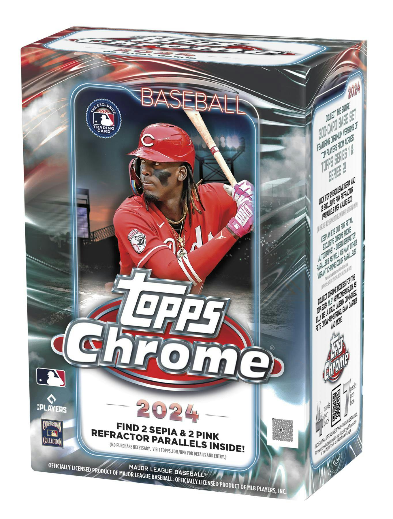 2024 Topps Chrome MLB Baseball 7 Pack Blaster Box MVP BUYBACK - MLB Blaster Box