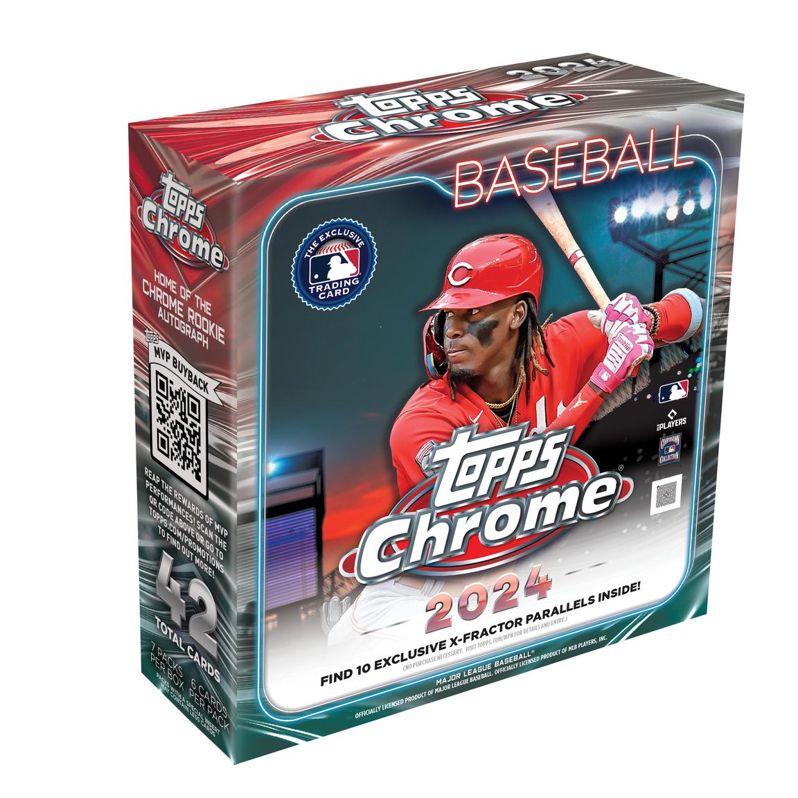 2024 Topps Chrome MLB Baseball Mega Monster Box (X-Fractor Parallel) MVP BUYBACK - MLB Mega Box