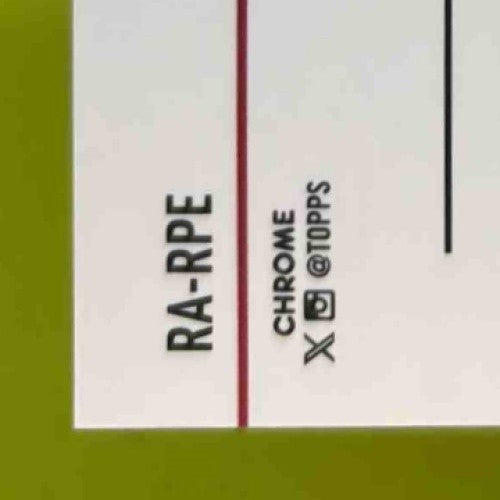 2024 Topps Chrome Ricky Pearsall Rookie Auto Gold Wave Refractor /50 49ers - Sports Cards