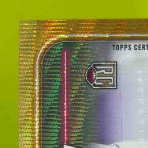 2024 Topps Chrome Ricky Pearsall Rookie Auto Gold Wave Refractor /50 49ers - Sports Cards