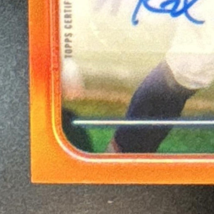 2024 Topps Chrome Rod Smith Auto Orange Refractor /25 Denver Broncos - Sports Cards