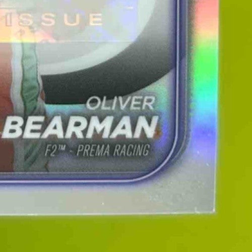 2024 Topps Chrome Sapphire Formula 1 Oliver Bearman Auto #CAC-BEA F2 Racing - Sports Cards