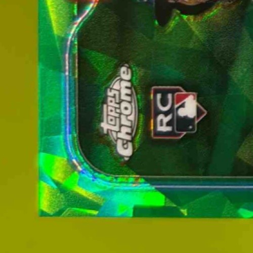 2024 Topps Chrome Sapphire J.P. Martinez Auto Green Refractor 82/99 RC Braves - Sports Cards