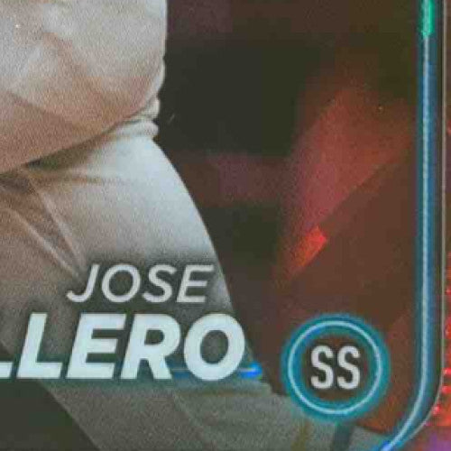 2024 Topps Chrome Sapphire Jose Caballero Red Refractor /5 #495 Seattle Mariners - Sports Cards