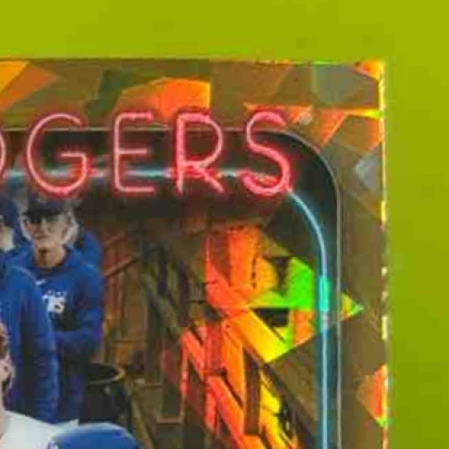 2024 Topps Chrome Sapphire Los Angeles Dodgers Team Card Gold Refractor /50 #183 - Sports Cards