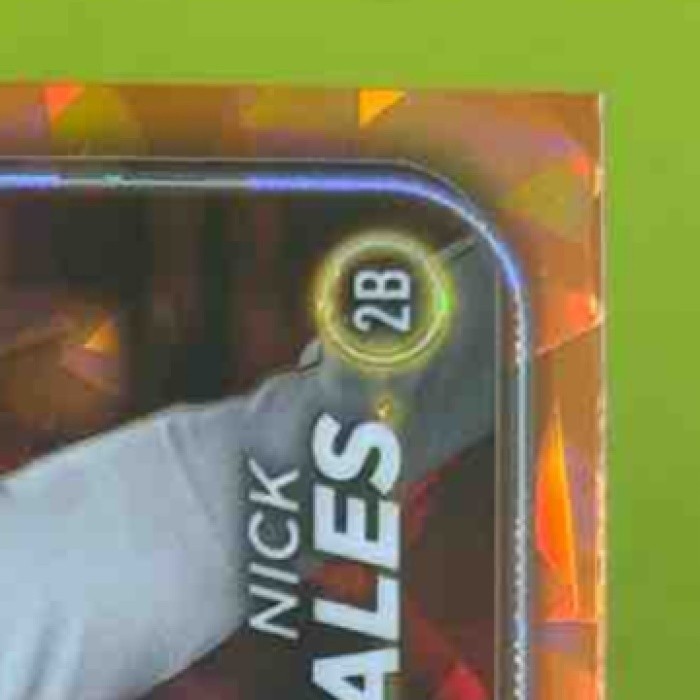 2024 Topps Chrome Sapphire Nick Gonzales Orange /25 #168 RC Pittsburgh Pirates - Sports Cards