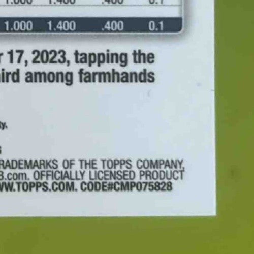 2024 Topps Chrome Tristan Gray Rookie Auto Purple Speckle /299 RC Tampa Bay Rays - Sports Cards