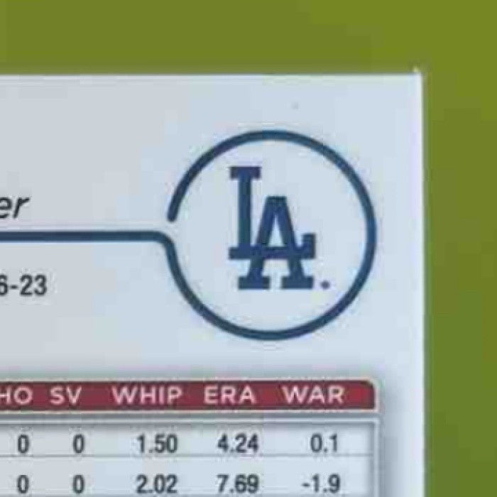 2024 Topps Chrome Tyler Glasnow Green Sonar /99 #54 Los Angeles Dodgers - Sports Cards