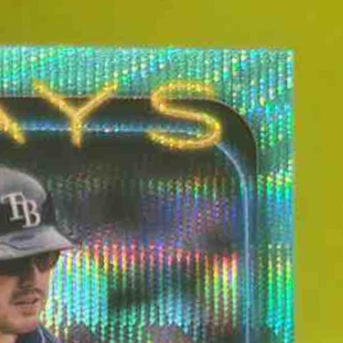 2024 Topps Chrome Update Austin Shenton Auto Aqua Wave /199 RC Tampa Bay Rays - Sports Cards