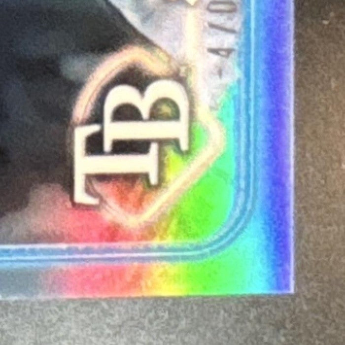 2024 Topps Chrome Update Austin Shenton Frozenfractor -4/0 #USC119 RC Rays - Sports Cards