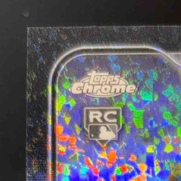 2024 Topps Chrome Update Curtis Mead Auto Black and White Mini-Diamond Refractor - Sports Cards