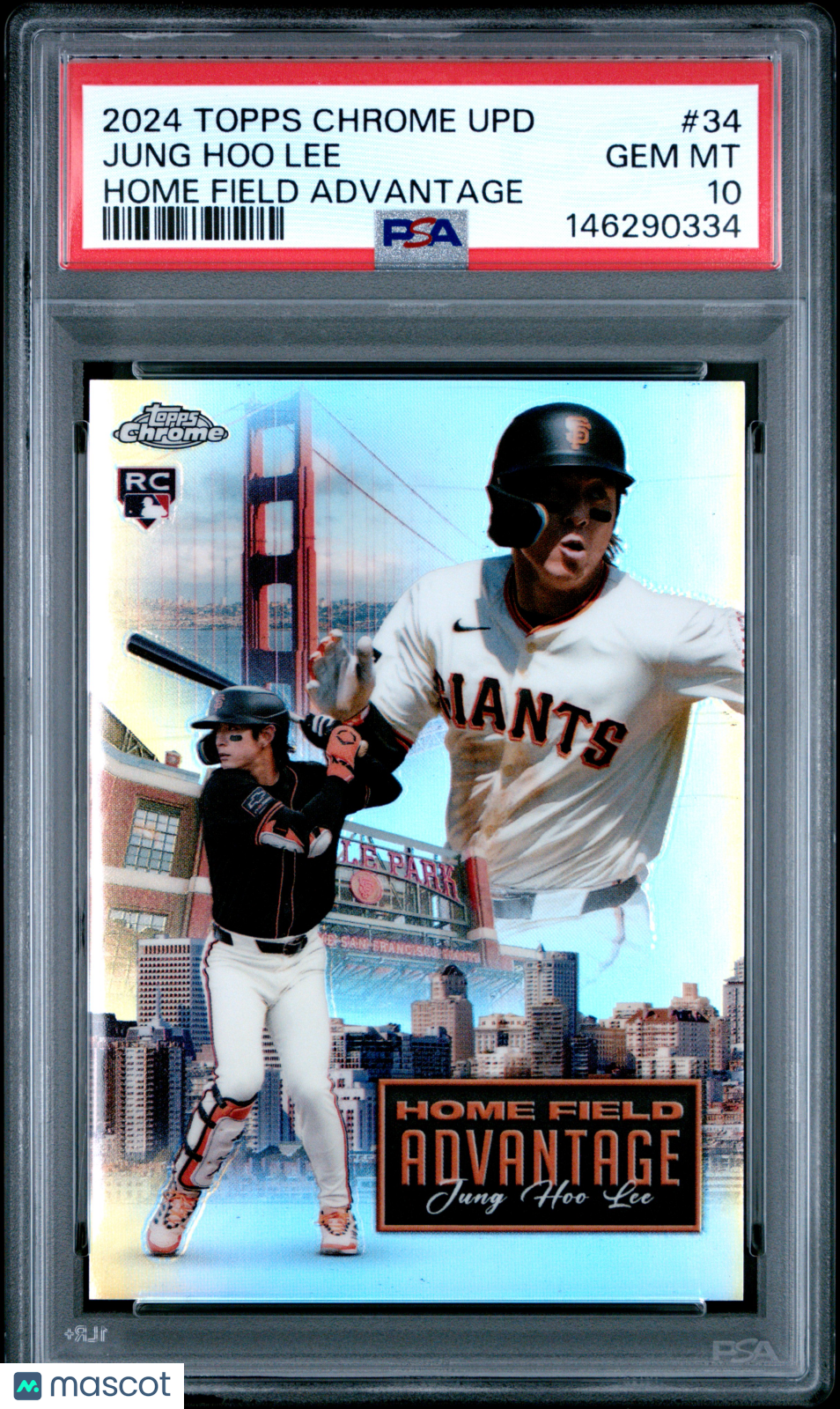2024 Topps Chrome Update Home Field Advantage Jung Hoo Lee PSA 10 GEM MINT - Graded Sports Cards