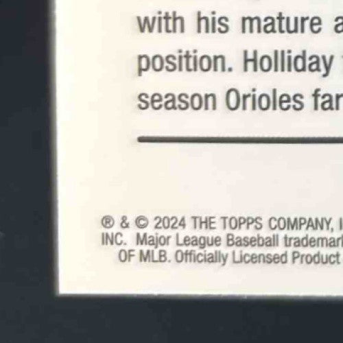 2024 Topps Chrome Update Jackson Holliday Image Variations #USC200 RC Orioles - Sports Cards