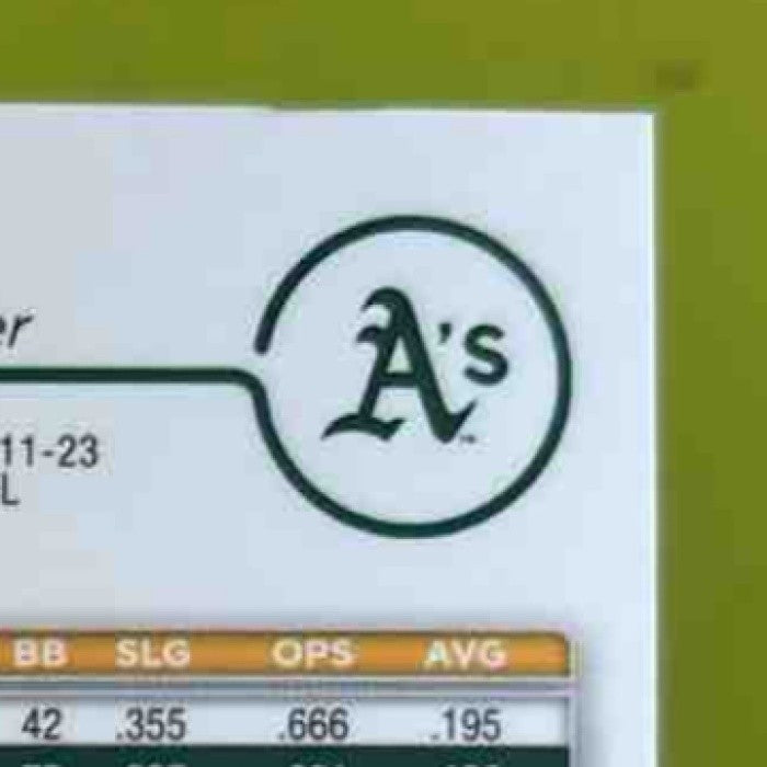 2024 Topps Chrome Update JJ Bleday Auto Purple /250 Oakland Athletics - Sports Cards