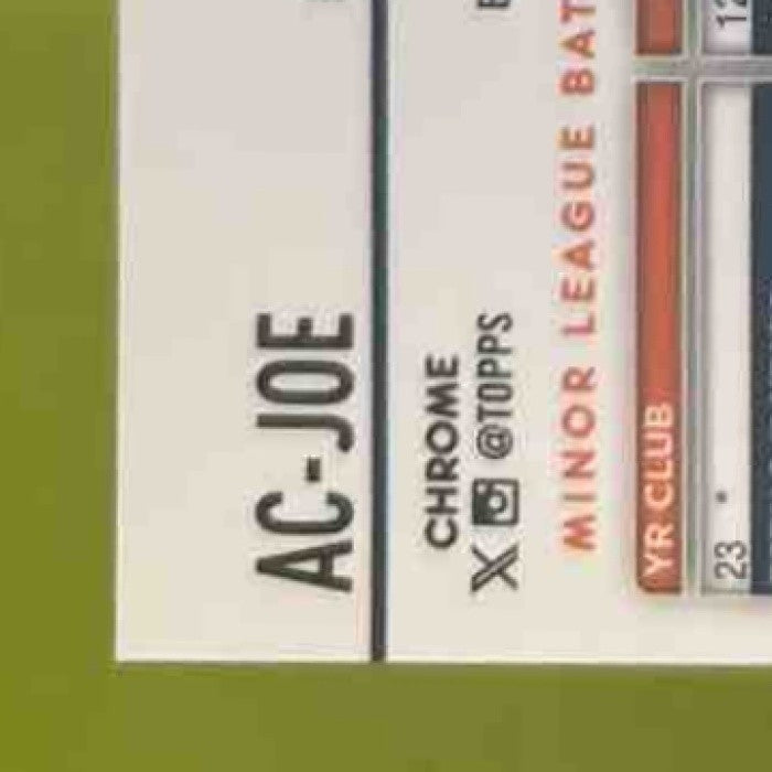 2024 Topps Chrome Update Joey Loperfido Auto Purple /250 RC Houston Astros - Sports Cards