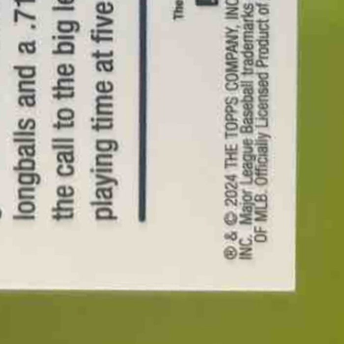 2024 Topps Chrome Update Joey Loperfido Auto Purple /250 RC Houston Astros - Sports Cards