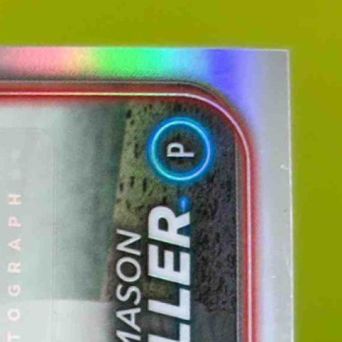 2024 Topps Chrome Update Mason Miller All-Star Game Auto Oakland Athletics - Sports Cards