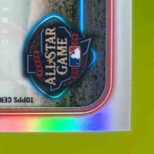 2024 Topps Chrome Update Mason Miller All-Star Game Auto Oakland Athletics - Sports Cards