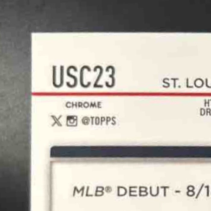 2024 Topps Chrome Update Masyn Winn Wave Green /99 #USC23 RC St. Louis Cardinals - Sports Cards