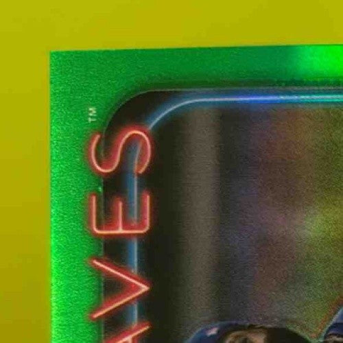 2024 Topps Chrome Update Michael Harris II Auto Green Refractor /99 Braves - Sports Cards