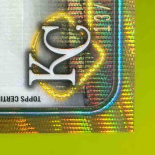 2024 Topps Chrome Update Nick Loftin Auto Gold Wave Refractor /50 Royals - Sports Cards