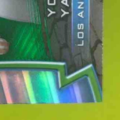 2024 Topps Chrome Update Yoshinobu Yamamoto Youthquake Green /99 RC Dodgers - Sports Cards