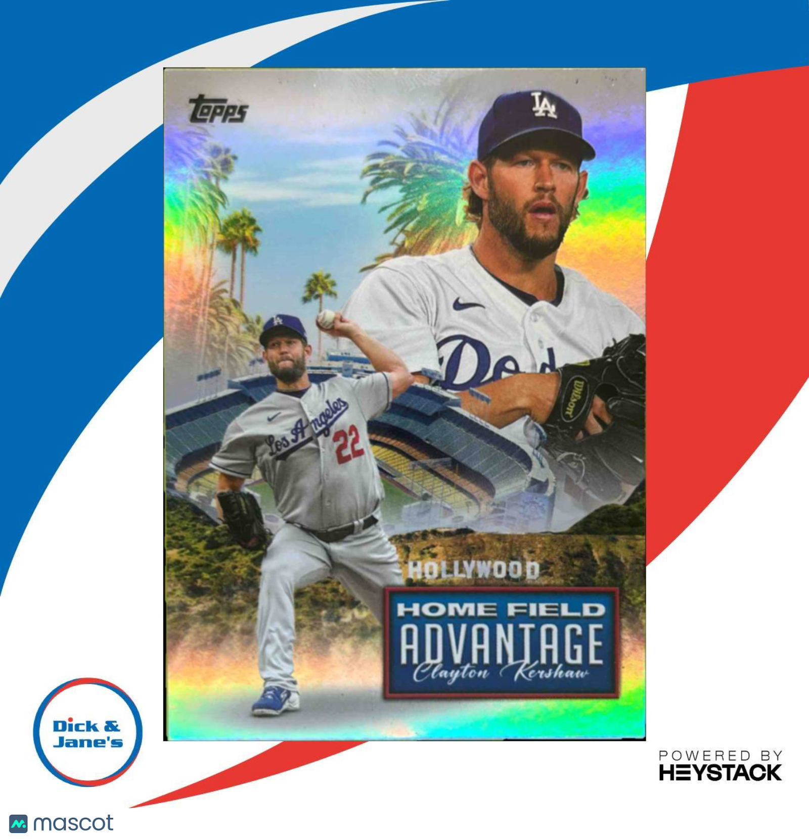 2024 Topps Clayton Kershaw Homefield Advantage #HFA-2 Los Angeles Dodgers - Sports Cards