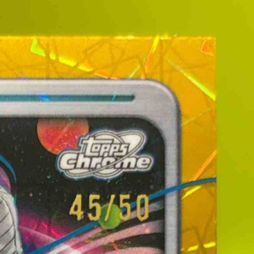 2024 Topps Cosmic Chrome Royce Lewis Gold Interstellar Refractor /50 #120 Twins - Sports Cards