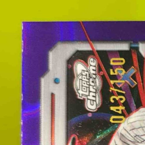 2024 Topps Cosmic Chrome Sandy Alcantara Purple Nebula /150 #134 Marlins - Sports Cards