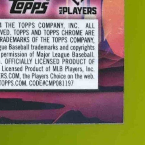 2024 Topps Cosmic Chrome Sandy Alcantara Purple Nebula /150 #134 Marlins - Sports Cards