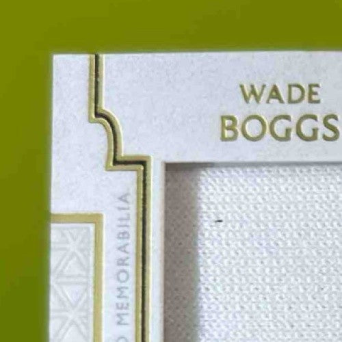 2024 Topps Definitive Collection Wade Boggs / Fred McGriff Dual Auto Relics /35 - Sports Cards