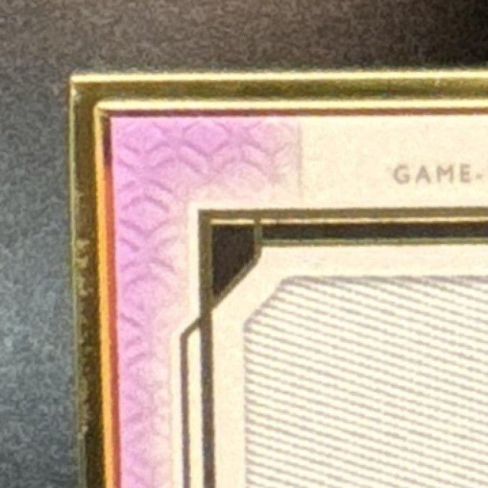 2024 Topps Definitive Collection Will Smith Framed Auto Patch Purple /10 Dodgers - Sports Cards