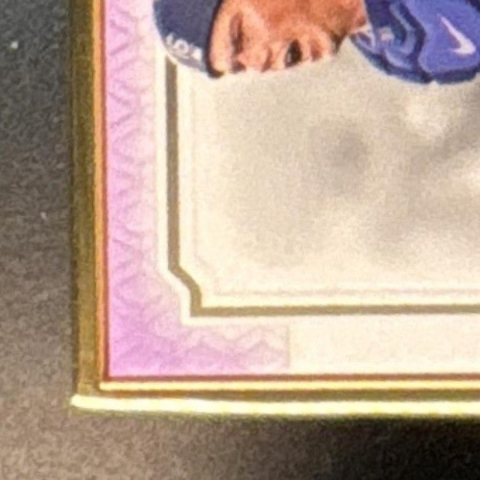 2024 Topps Definitive Collection Will Smith Framed Auto Patch Purple /10 Dodgers - Sports Cards