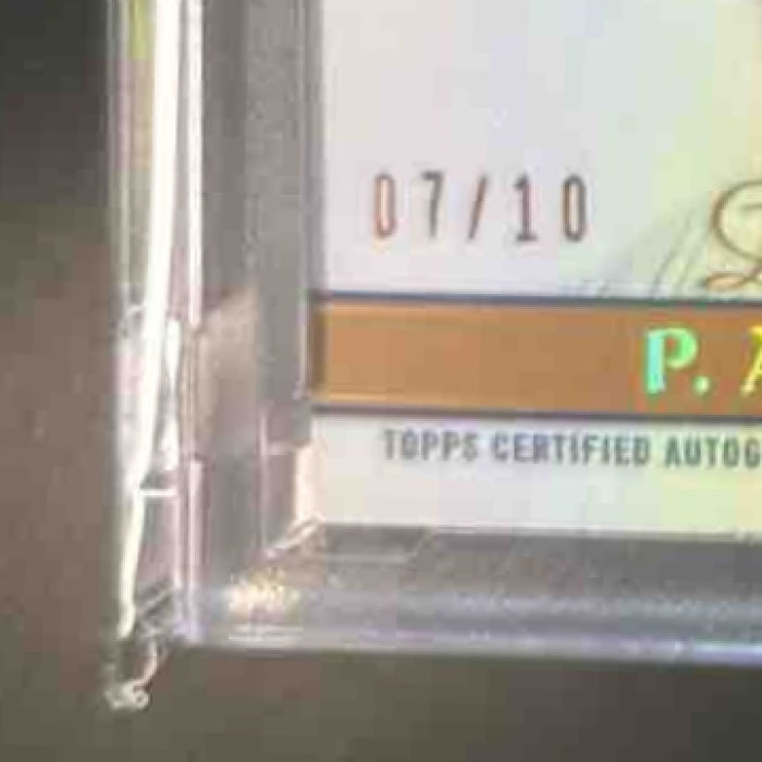 2024 Topps Dynasty Pete Alonso Auto Patch 7/10 #DAP-PA10 New York Mets - Sports Cards