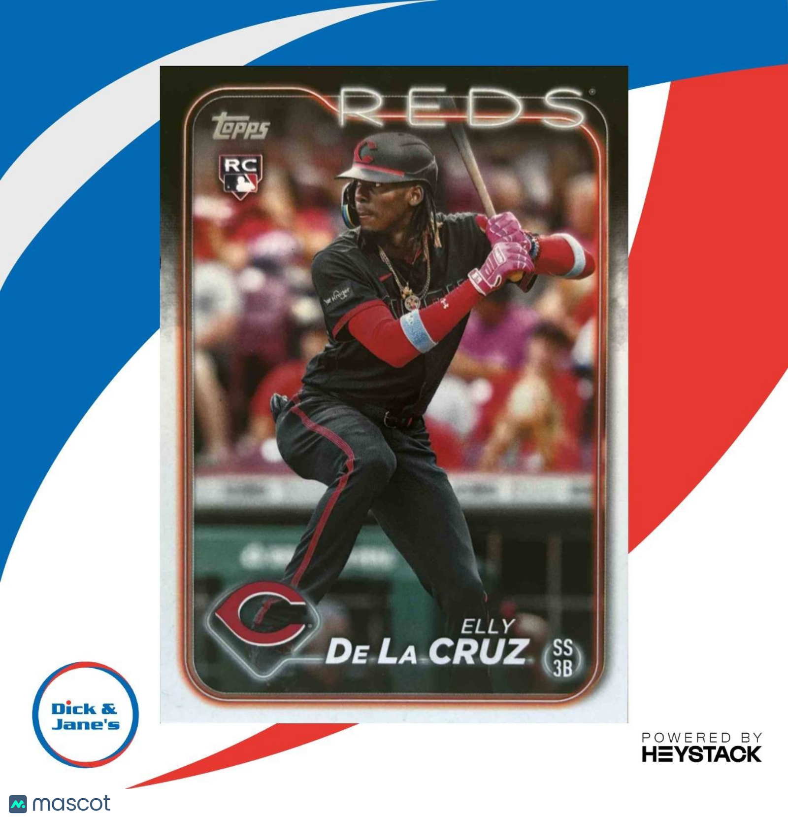 2024 Topps Elly De La Cruz #141 RC Cincinnati Reds - Sports Cards