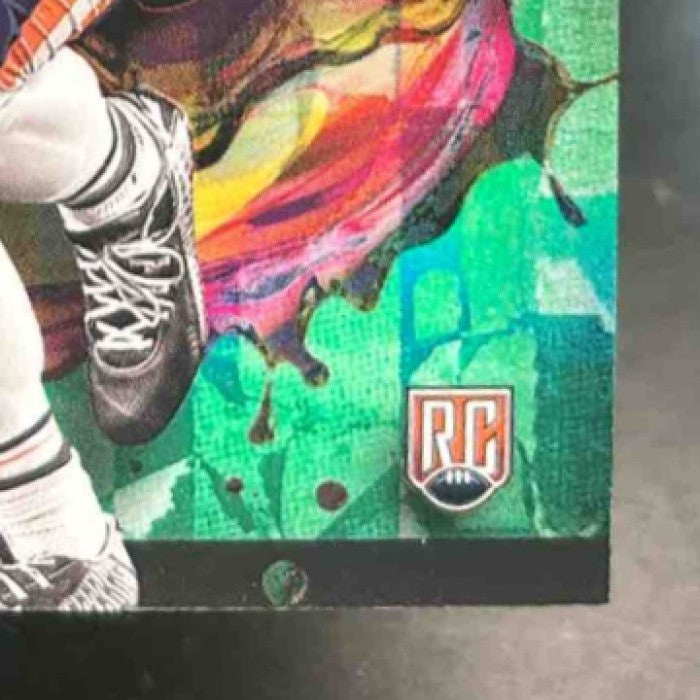 2024 Topps Finest Caleb Williams Green Refractor /25 #247 Rare RC Chicago Bears - Sports Cards