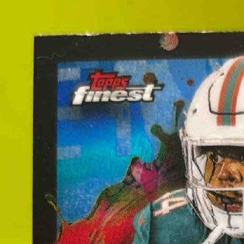 2024 Topps Finest Chop Robinson Blue Refractor /99 #287 Rare RC Miami Dolphins - Sports Cards