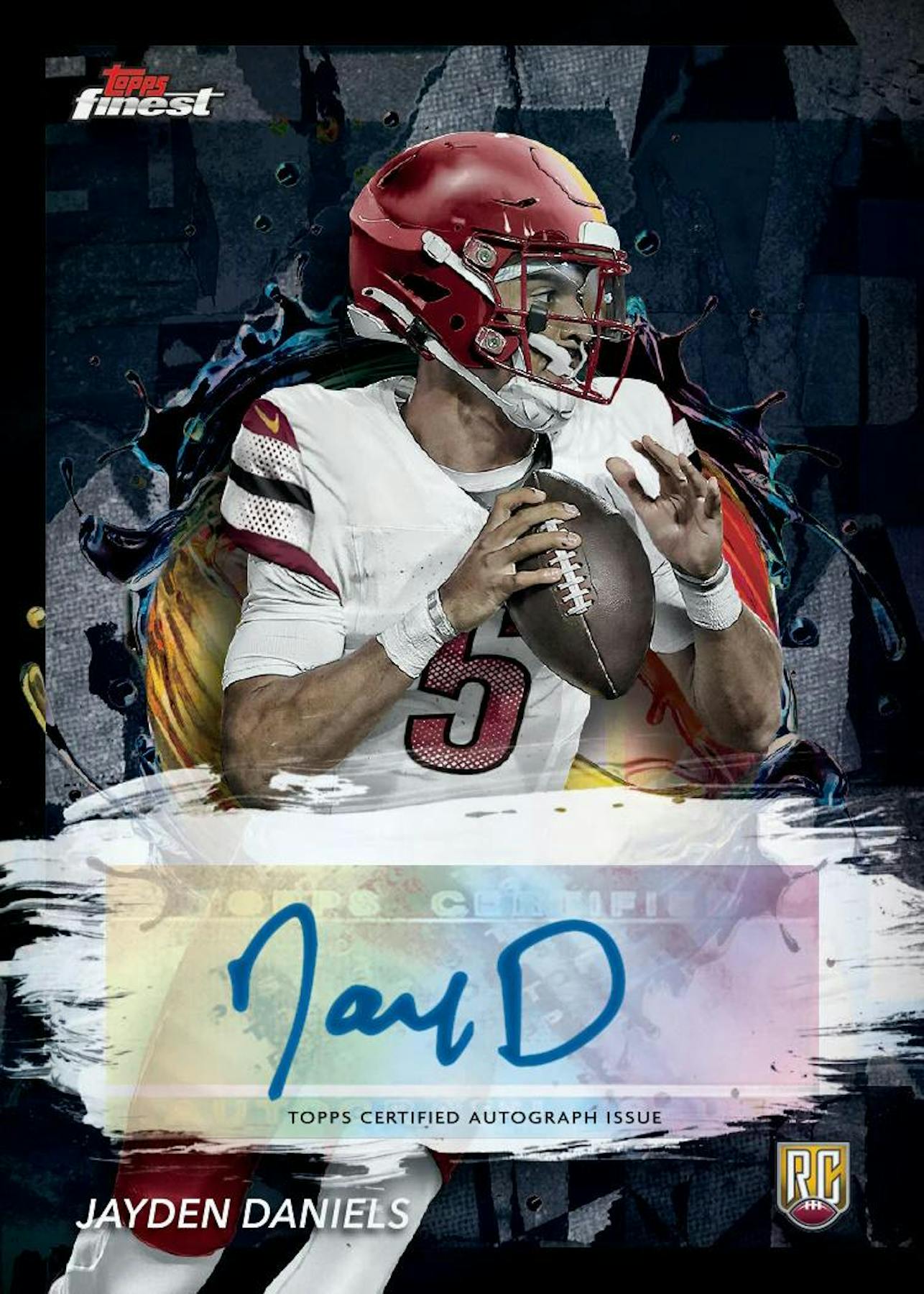 2024 Topps Finest Football Hobby Box (2 Autographs) - NFL Hobby Box
