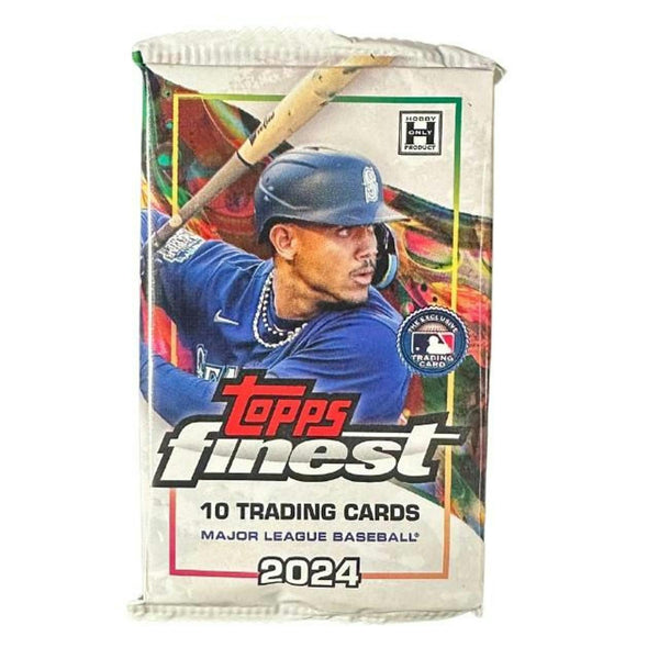 2024 Topps Finest Baseball Hobby Pack (10 Cards)