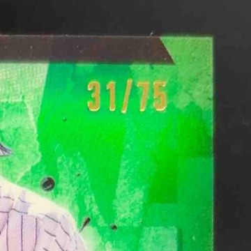2024 Topps Finest Matt Mervis Auto Green Refractor 31/75 #FA-MM Chicago Cubs - Sports Cards