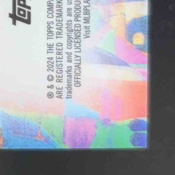 2024 Topps Finest Matt Mervis Auto Green Refractor 31/75 #FA-MM Chicago Cubs - Sports Cards