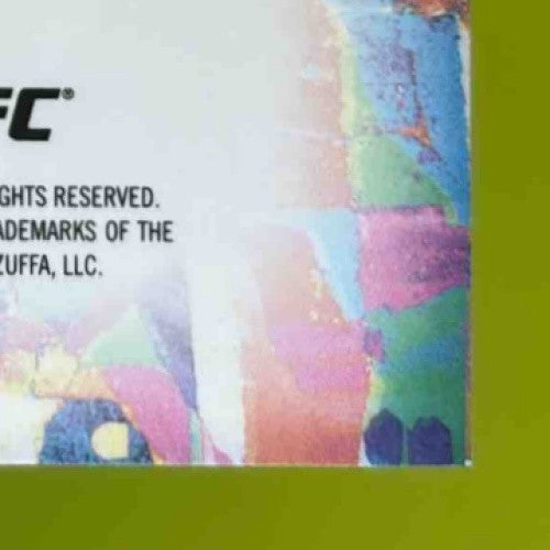 2024 Topps Finest UFC Diego Lopes Aqua Glitter Refractor #42 Common RC - Sports Cards