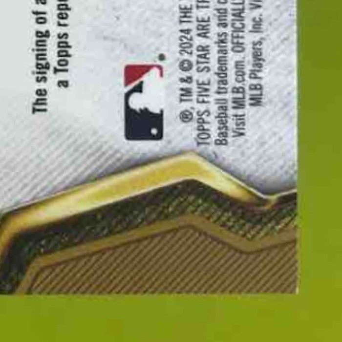 2024 Topps Five Star Trey Cabbage Blue 17/25 #FSA-TC RC Auto Los Angeles Angels - Sports Cards