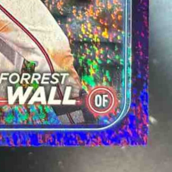 2024 Topps Forrest Wall Purple Holofoil /799 #391 RC Atlanta Braves - Sports Cards