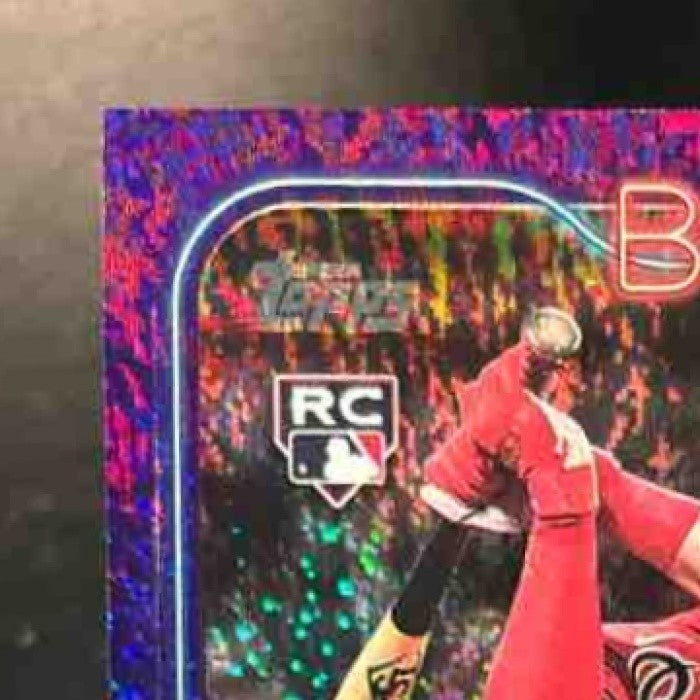 2024 Topps Forrest Wall Purple Holofoil /799 #391 RC Atlanta Braves - Sports Cards