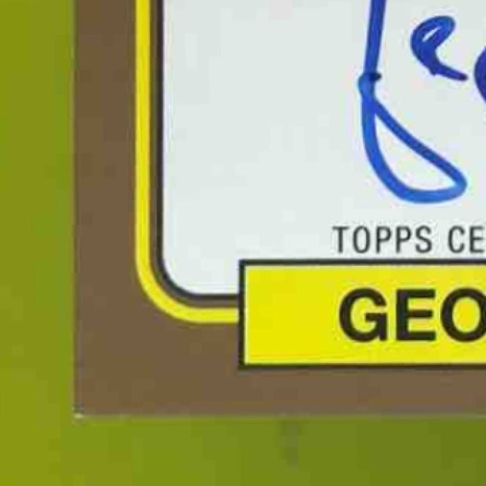 2024 Topps George Brett 1989 Baseball All Star Auto Gold 15/25 Royals - Sports Cards