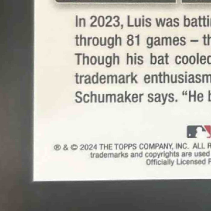 2024 Topps Gilded Collection Luis Arraez Gold RayWave /25 #128 San Diego Padres - Sports Cards