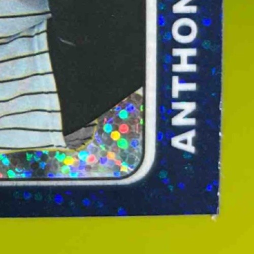 2024 Topps Heritage Anthony Rizzo Chrome Blue Sparkle Refractor #367 Yankees - Sports Cards