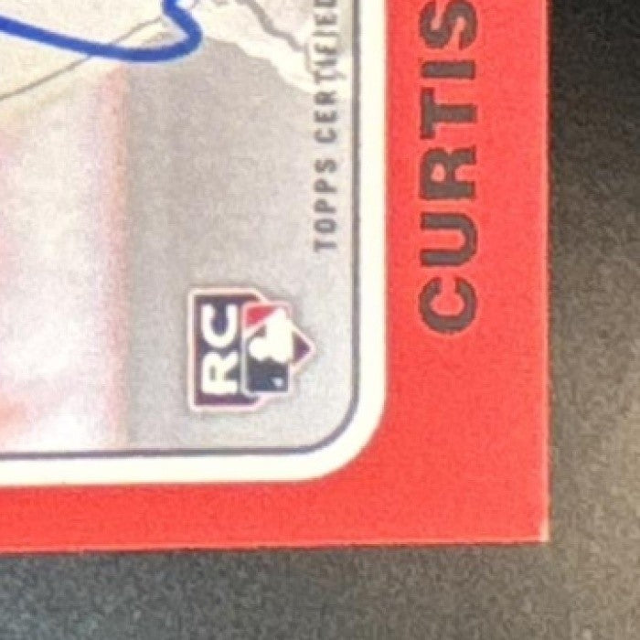 2024 Topps Heritage Curtis Mead Real One Auto #ROA-CME RC Tampa Bay Rays - Sports Cards